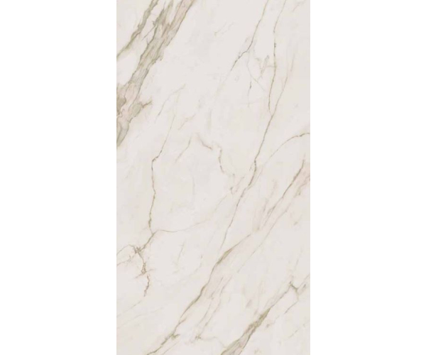Dlažba jako mramor ABK Sensi Up Calacatta Gold 60x120 Lux. Rett. - bílá