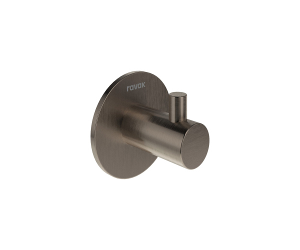 Háček samolepicí Kona KN 111 - KN 111.20GB Háček, lepený, grafit kartáčovaný