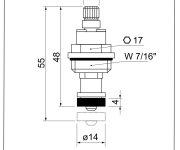Náhradní Vršek Pro Baterii Sol3115v20  (w 7/16") SOL+VRSEK-2
