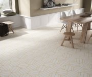 Vzorovaná dlažba Codicer Hex 25 Porto Savona Yelow 22x25 - bílá