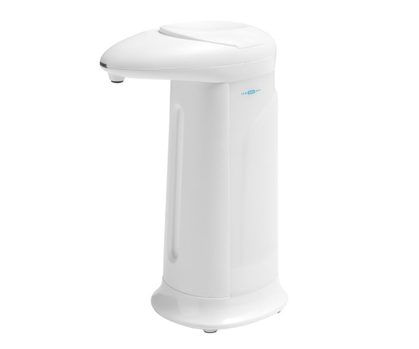 Aqualine Bezdotykový Dávkovač Mýdla Na Postavení, 350ml, 83x196x135mm, Abs/bílá