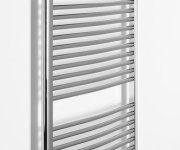 Aqualine Alya Otopné Těleso Oblé 600x1703mm, Chrom