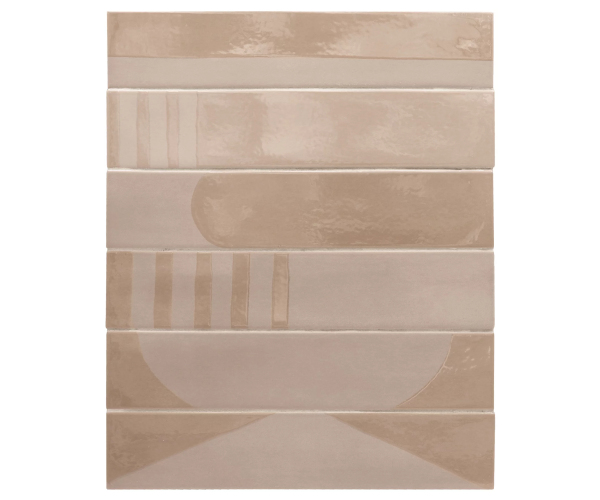 Luxusní dlažba Equipe Wadi Decor Taupe 6x30 - béžová