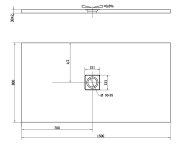 Polysan Flexia Vanička Z Litého Mramoru S Možností úpravy Rozměru, 150x80cm, Antracit Mat
