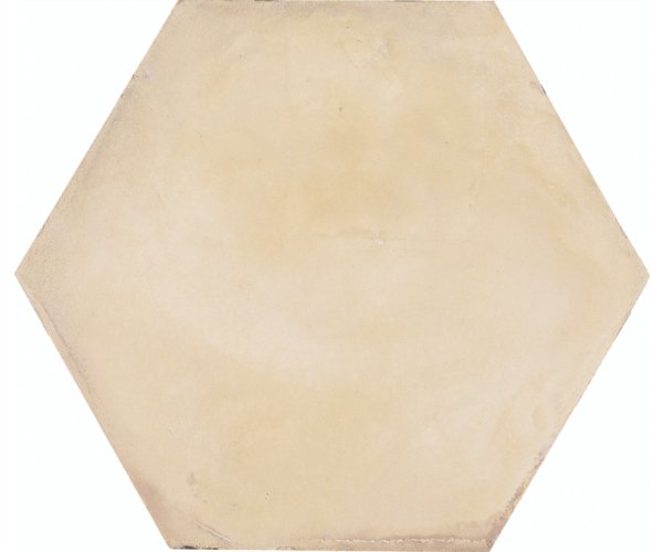 Retro dlažba Marca Corona Terra Avorio Esagono 21,6x25 - béžová
