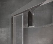 Sprchový kout Nexty NSKK3 - NSKK3 90x90, bílá matná+transparent 3O677E01Z1