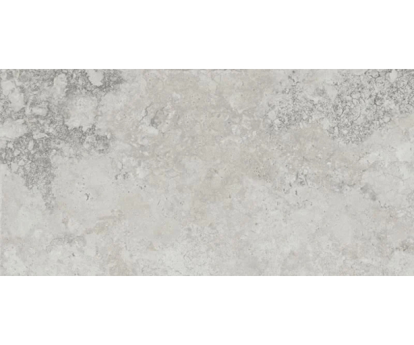 Dlažba jako travertin Provenza Unique Travertine Silver Ancient 30x60 Nat. Rett. - šedá
