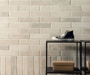 Retro dlažba Marca Corona BrickLane White 7,5x30 - bílá (skladem)