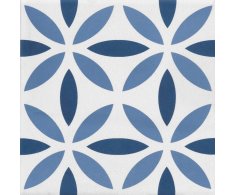 Tonalite Aquarel Decoro Antares Blu 15x15