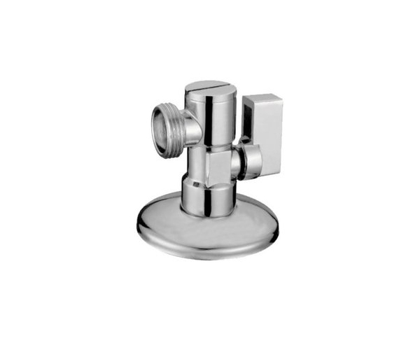 Kulový Rohový Ventil 1/2" X 3/4" S Filtrem A Zpětnou Klapkou; Aquaristo-kovová Páčka