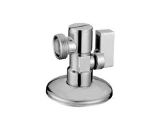 Kulový Rohový Ventil 1/2" X 3/4" S Filtrem A Zpětnou Klapkou; Aquaristo-kovová Páčka