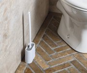 Aqualine Wc Silikonová štětka Závěsná/na Postavení, Bílá