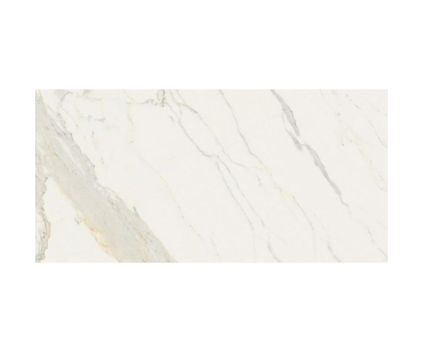 Dlažba jako mramor Fioranese Marmorea Bianco Calacatta effect 74x148 Luc. Rett. - bílá