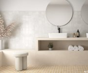 Obklad Equipe Menorca White 10x10 Luc. - bílá