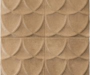 Retro dlažba Marca Corona Terracreta Forma Chamotte 20x20 - hnědá