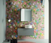 Realizace koupelny s velkoformátovým obkladem Impronta Decora Primavera