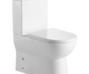 Aqualine Jalta Wc Kombi, Rimless, Spodní/zadní Odpad, Bílá