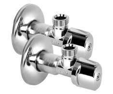 Arco Rohový Ventil A-80 1/2"x3/8", Anticalc, Chrom, Pár