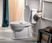 Gsi Classic Wc Sedátko, Soft Close, Quick Release, Bílá/chrom