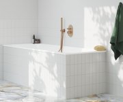 Ruční sprcha kulatá - 951.60RGB Ruční sprcha, růžové zlato kartáčované X07P706
