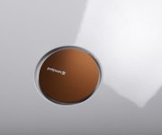 Polysan Mirai Vaničkový Sifon, Průměr 90mm, Dn40, Krytka Měď Mat
