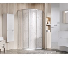Sprchový kout Supernova SKCP4 - SKCP4 90x90, 195 satin+pearl