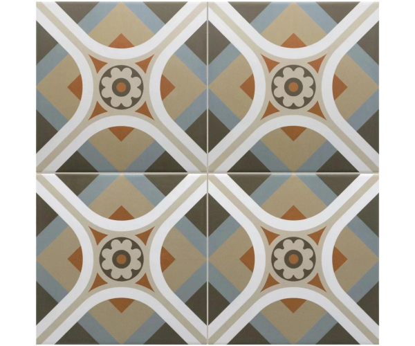 Retro dlažba Equipe Rivoli Cinque Decor 20x20