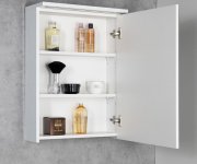 Aqualine Kawa Strip Galerka S Led Osvětlením 50x70x22cm, Bílá