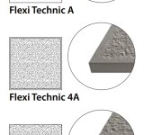 Dlažba Sant Agostino Flexible Architecture Flexi Tech.A Black 60x60 - černá