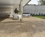 Dlažba jako dřevo Tuscania Fjord Honning R 20,3x122,6 - hnědá