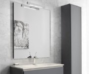 Aqualine Veronica Led Svítidlo, 6 W, 300x30x115 Mm, Ip44, Chrom