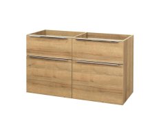 Mereo Mailo, Koupelnová Skříňka 120 Cm, Dub Riviera, Elox Al Madlo
