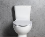 Aqualine Manuel Wc Kombi, Dvojtlačítko 3/6l, Spodní Odpad, Bílá