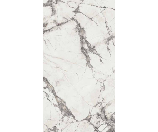 Dlažba jako mramor ABK Sensi Up Invisible Pearl 60x120 Lux. Rett. - bílá