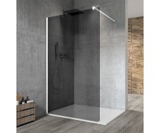 Gelco Vario White Jednodílná Sprchová Zástěna K Instalaci Ke Stěně, Kouřové Sklo, 1400 Mm