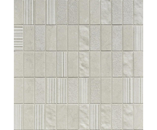 Dlažba jako kámen 41zero42 Superclassica SCG Mosaic MIX 30x30 Rett.  - šedá