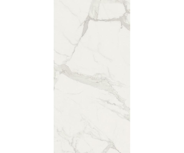 Dlažba jako mramor Fioranese Marmorea Bianco Statuario effect 60x120 Luc. Rett. - bílá