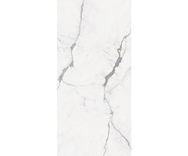 Dlažba jako mramor Pastorelli SU Sunshine Calacatta White 120x278 Luc. Rett.  - bílá