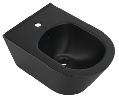 Sapho Avva Bidet Závěsný 35,5x53 Cm, černá Mat