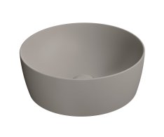 Gsi Nubes Keramické Umyvadlo Na Desku Průměr 40cm, Tortora Mat