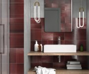 Vzorovaný dekor Equipe Habitat Cala Blood 20x20 (skladem)