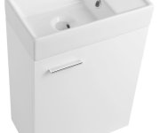 Aqualine Zoja Skříňka S Keramickým Umyvadlem 40x22 Cm, Bílá