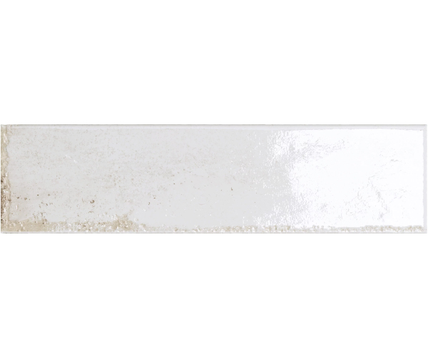 Retro dlažba Bestile Carmen White 7,5x30 - bílá