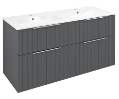 Sapho Cirasa Strip Umyvadlová Skříňka 118,4x64x46cm, Carina