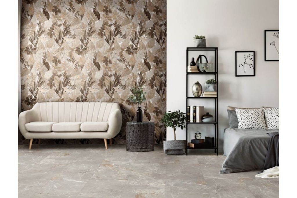 Realizace Dlažba jako mramor La Fenice Genesis Pearl