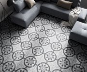Retro dlažba Codicer Duart Grey 25x25