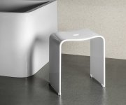 Ridder Trendy Koupelnová Stolička 40x48x27,5cm, Bílá Mat