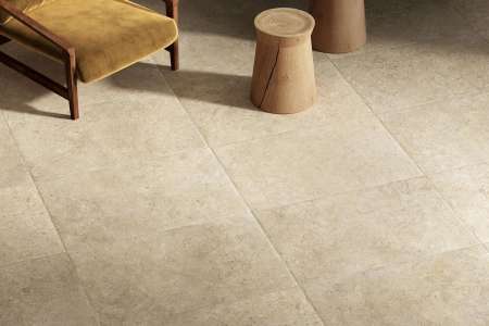 Dlažba imitující starou kamennou dlažbu - Coem Goldenstone Beige 60,44x90,6