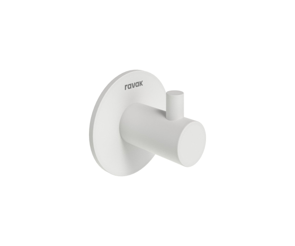 Háček samolepicí Kona KN 111 - KN 111.10WHM Háček, lepený, bílá matná
