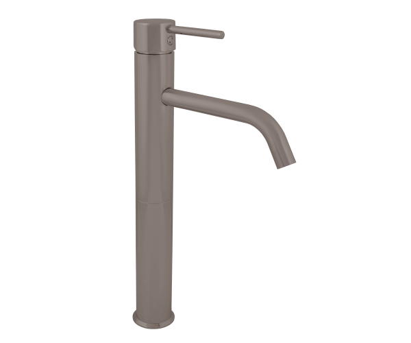 Umyvadlová vysoká baterie bez výpusti SEINA METAL GREY - kartáčovaná 1/2" SE923.5MGK